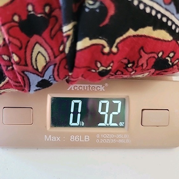 Vintage Sag Harbor Midi Skirt Small Drawstring Waist Boho Hippie Peasant Travel - Picture 9 of 9